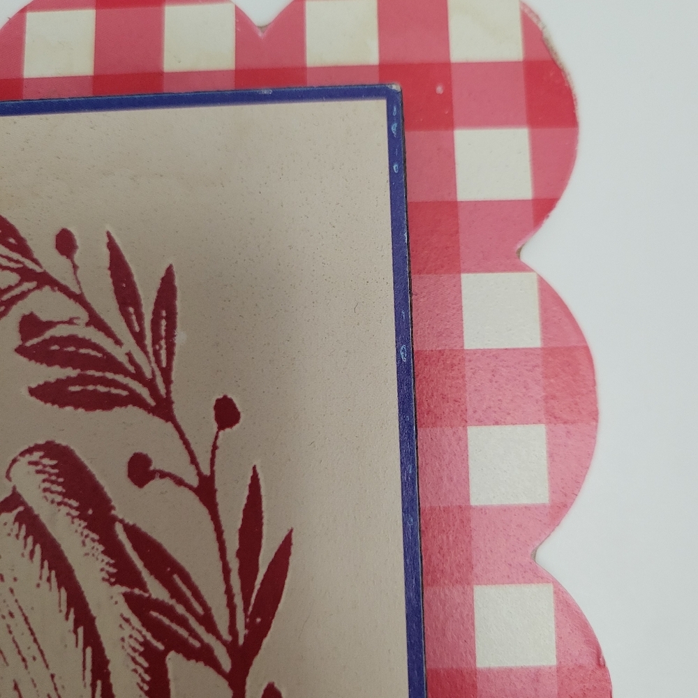 The Pioneer Woman Scalloped Wall Art in Red, White, & Blue - Picture 4 of 5